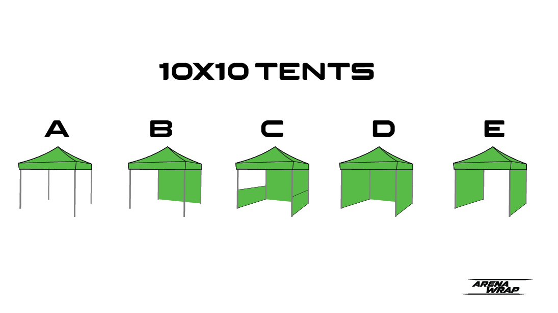 10' x 10' Custom Tent