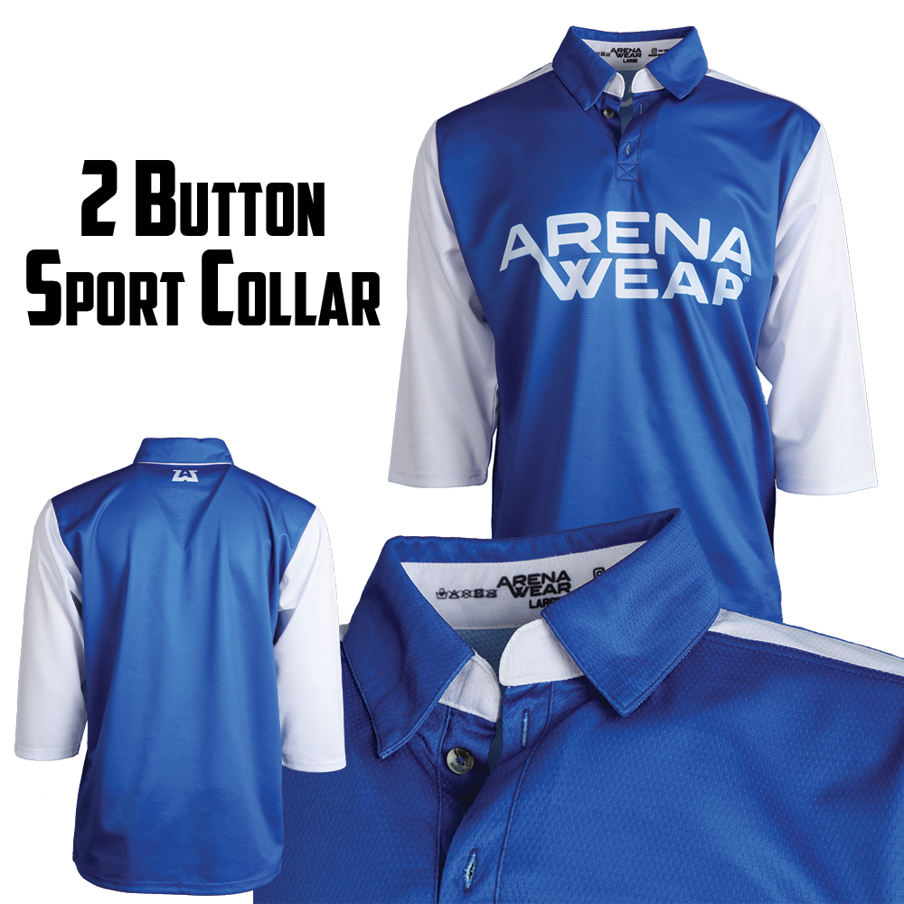 Stock Design 2 Button Sport Collar Bullfighter Set