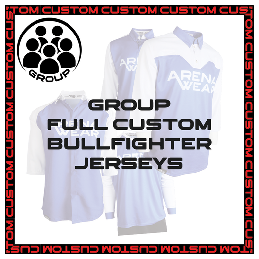GROUP ORDER - Full Custom Bullfighter Jerseys