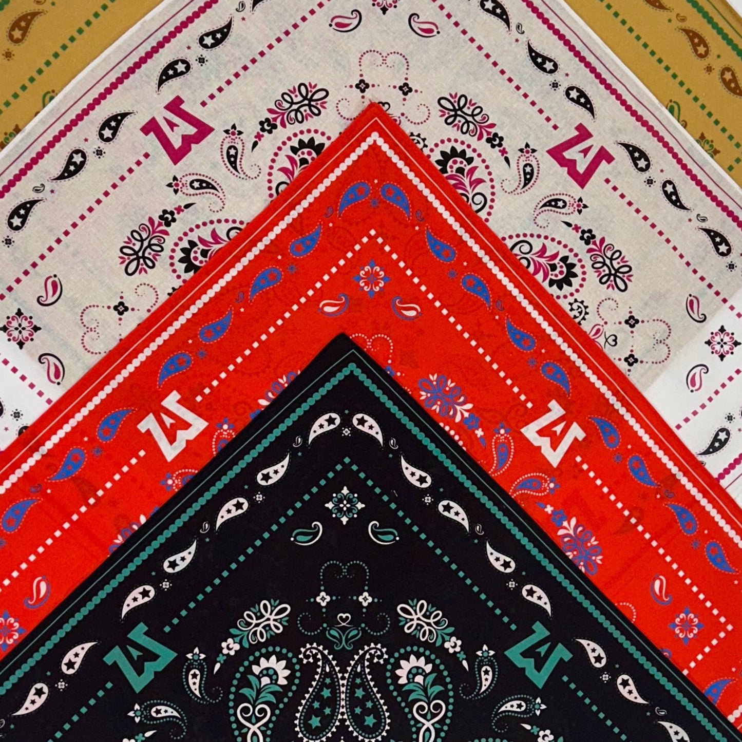 AW Paisley Bandanas