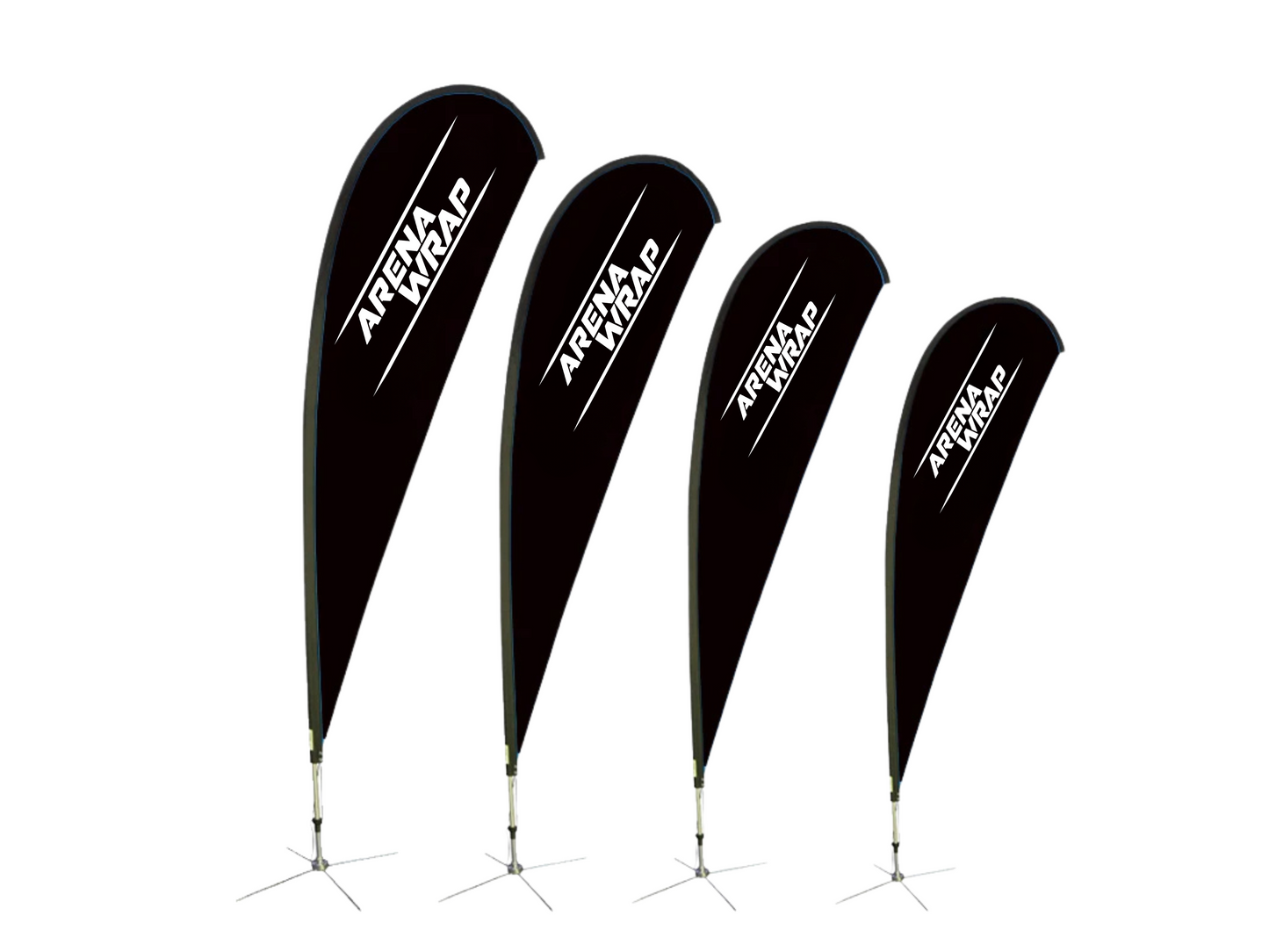 Custom Standing Flags