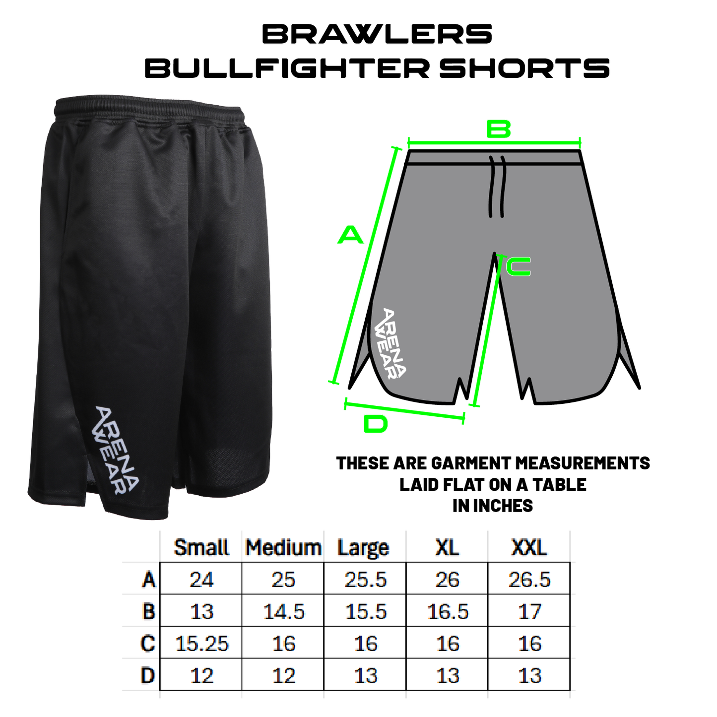 Stock Brawlers Ripstop Bullfighter Shorts