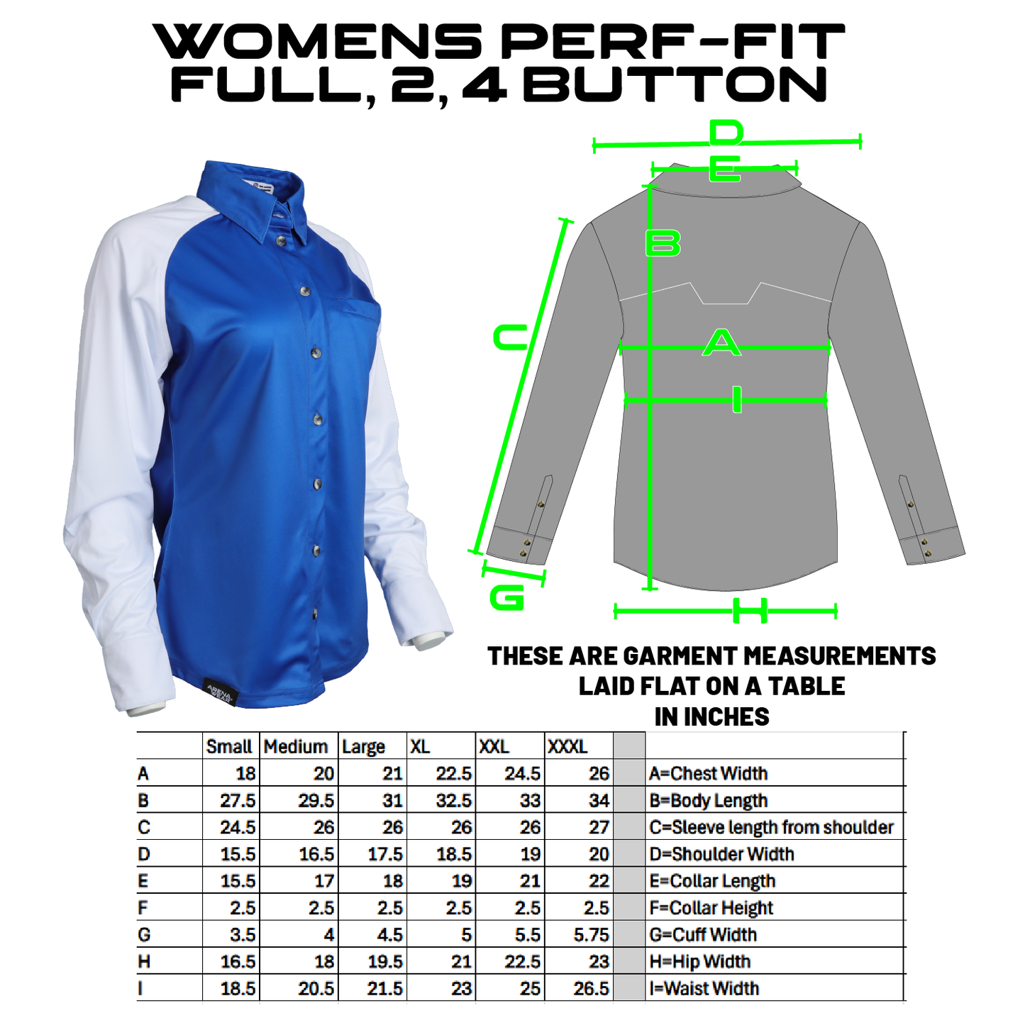 Full Custom Women's Perf Fit
