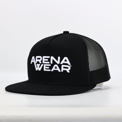 White / Black ArenaWear Trucker