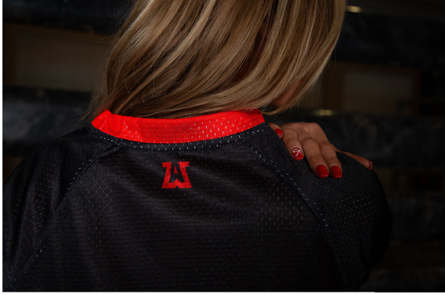 Ladies Rodeo Royale Oversize Crop Jersey Tee