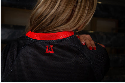 Ladies Rodeo Royale Oversize Crop Jersey Tee