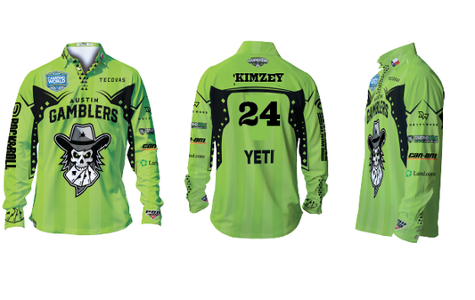 SAGE KIMZEY Austin Gamblers Rider Perf Fit