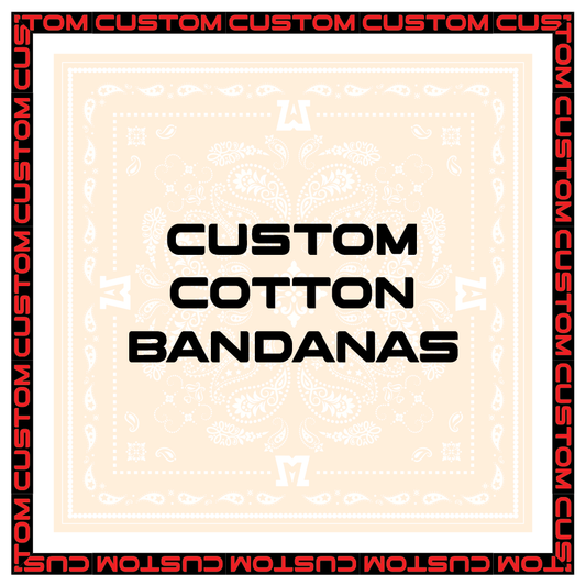 Custom Bulk Cotton Bandanas