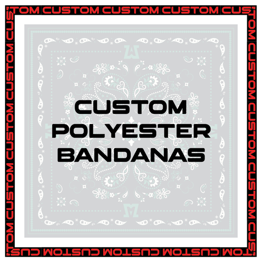 Custom Bulk Polyester Bandanas