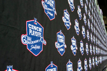 Stadium Dust Shield Signage by the Foot