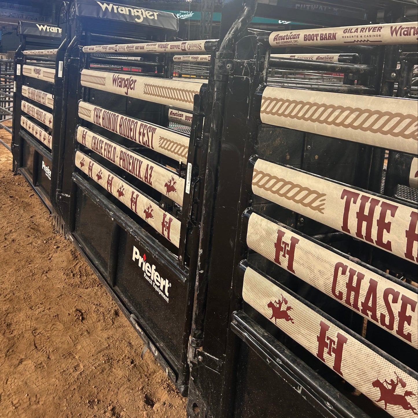 Custom Bucking Chute Tape