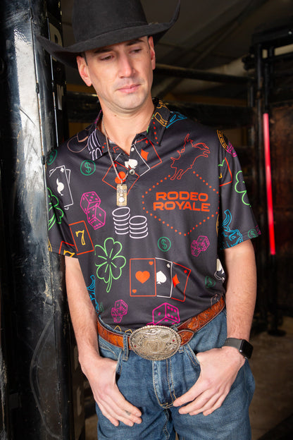 Rodeo Royale Golf Polo