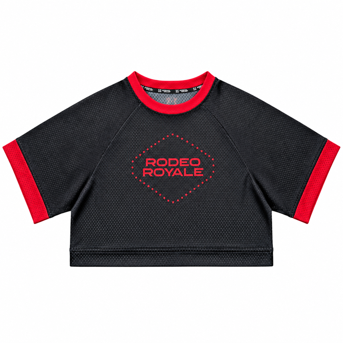 Ladies Rodeo Royale Oversize Crop Jersey Tee