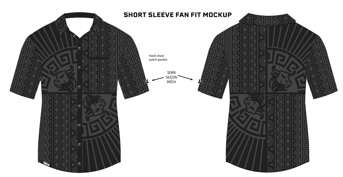 Bullsace Fan Fit Button Down