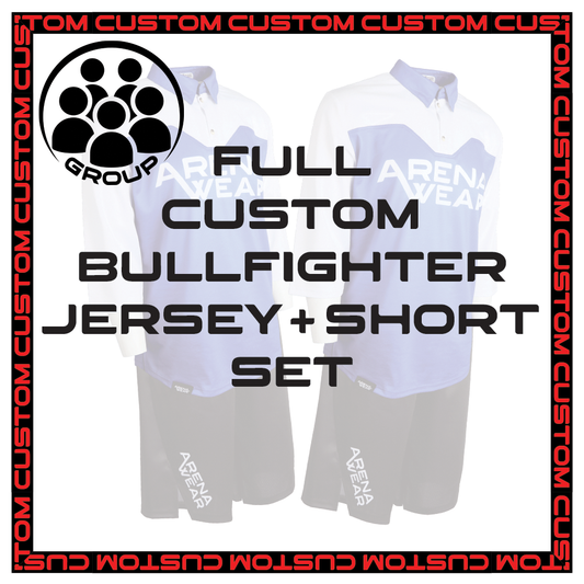 GROUP ORDER - Full Custom Bullfighter Sets - Jersey & Shorts