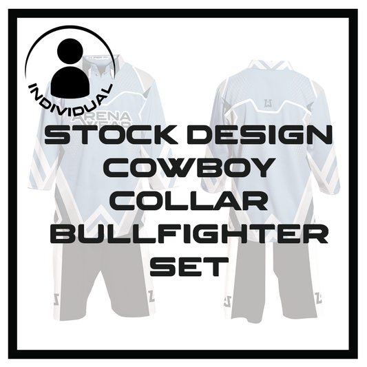 Stock Design Cowboy Collar Bullfighter Set